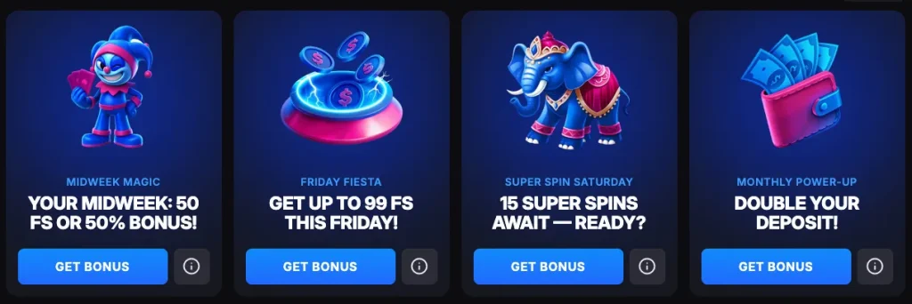 Sky Crown Bonuses