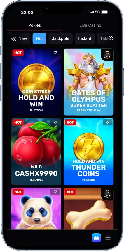 SkyCrown App lOS