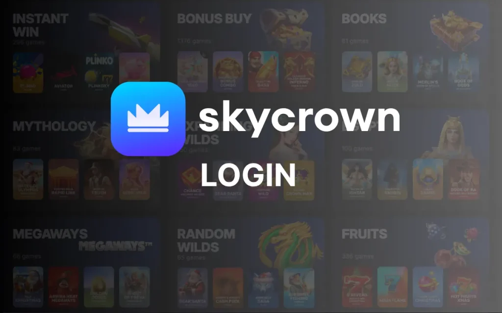 SkyCrown Login Logo